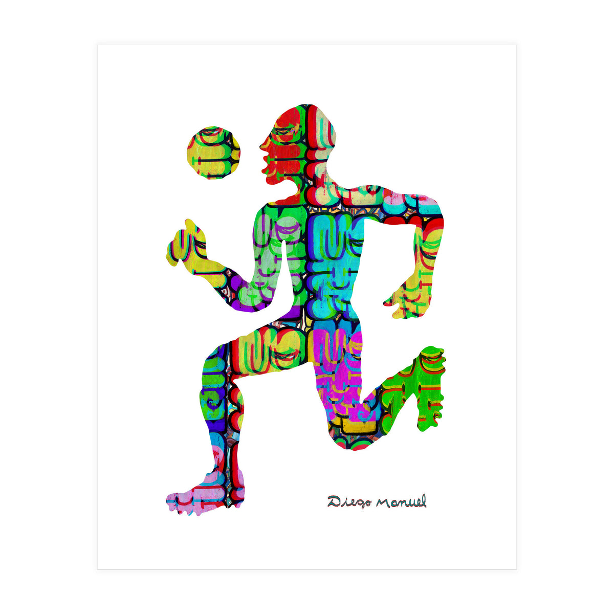 Jugador Nuevo 1 2  (Print Only)