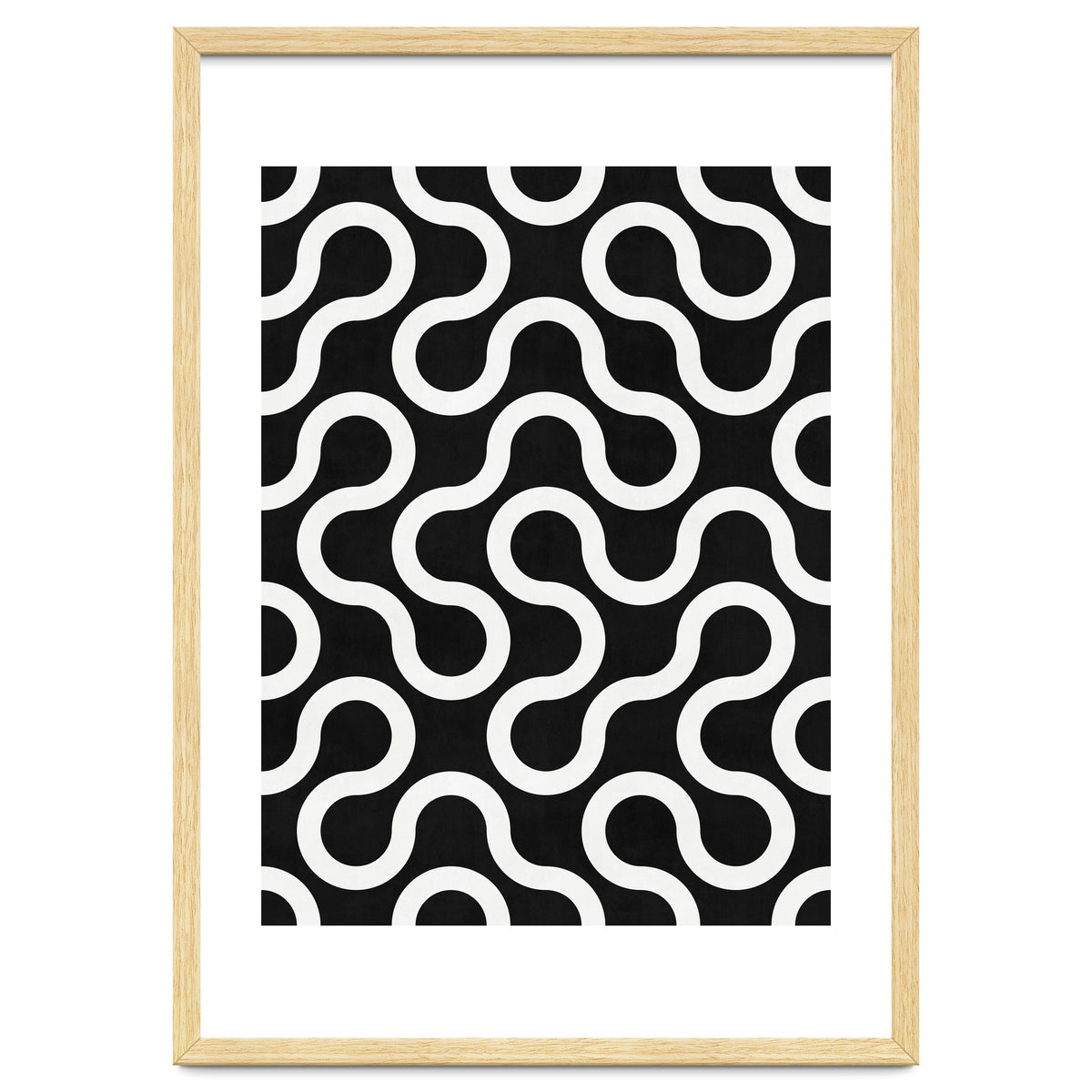 My Favorite Geometric Patterns No.36 - Black