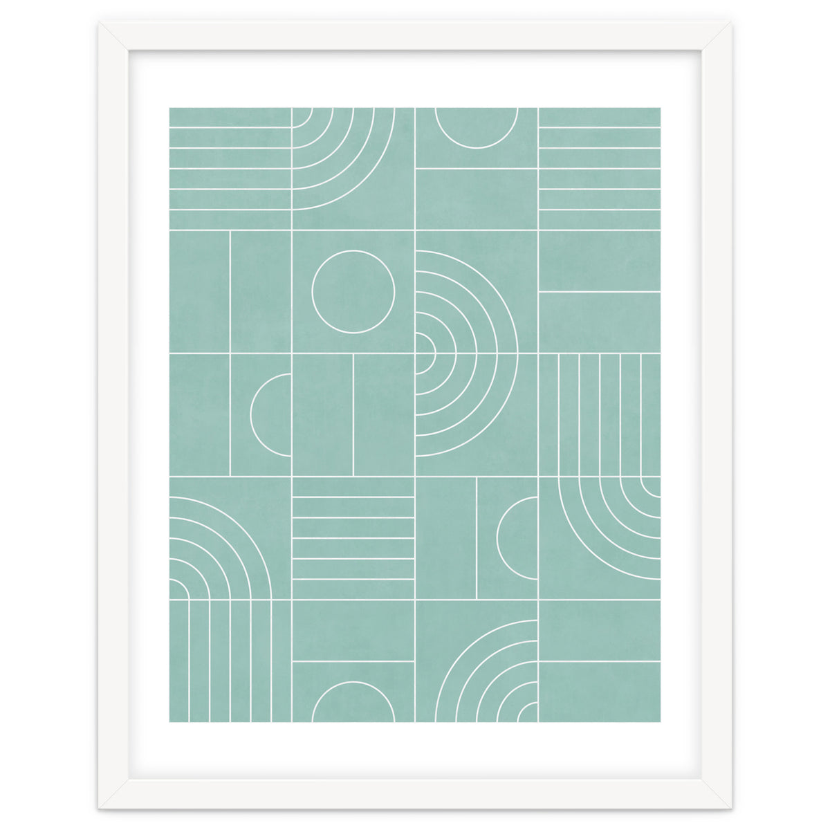 My Favorite Geometric Patterns No.25 - Light Blue