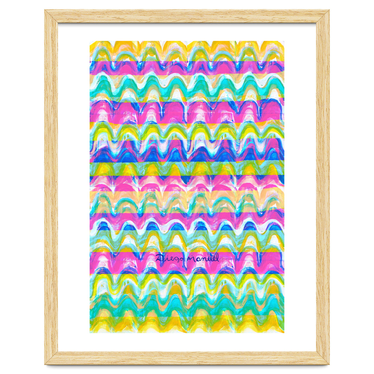 Pop abstract color full