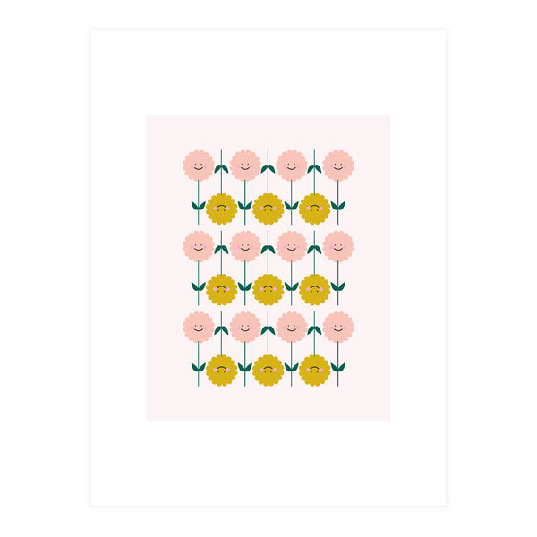 Smiling Flowers1 Rgb (Print Only)
