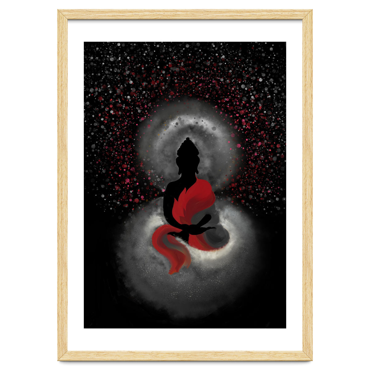 Cosmic Buddha Red