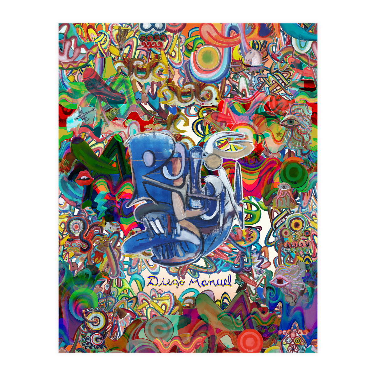 Graffitis 2021 Tapiz 17 (Print Only)