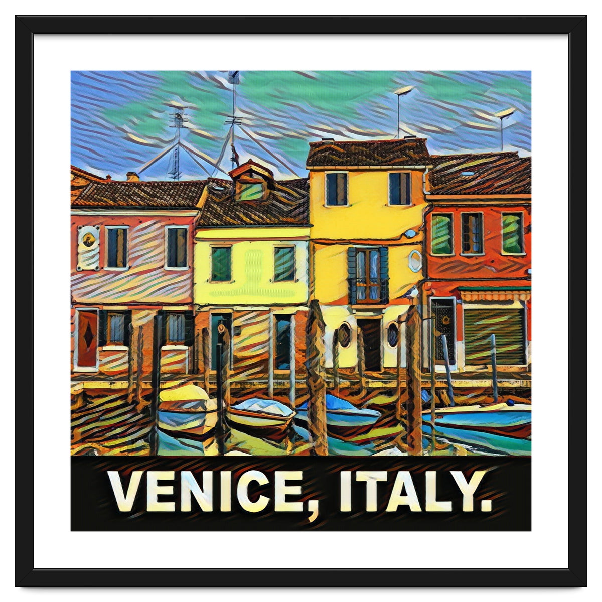 Colorful Venice Homes