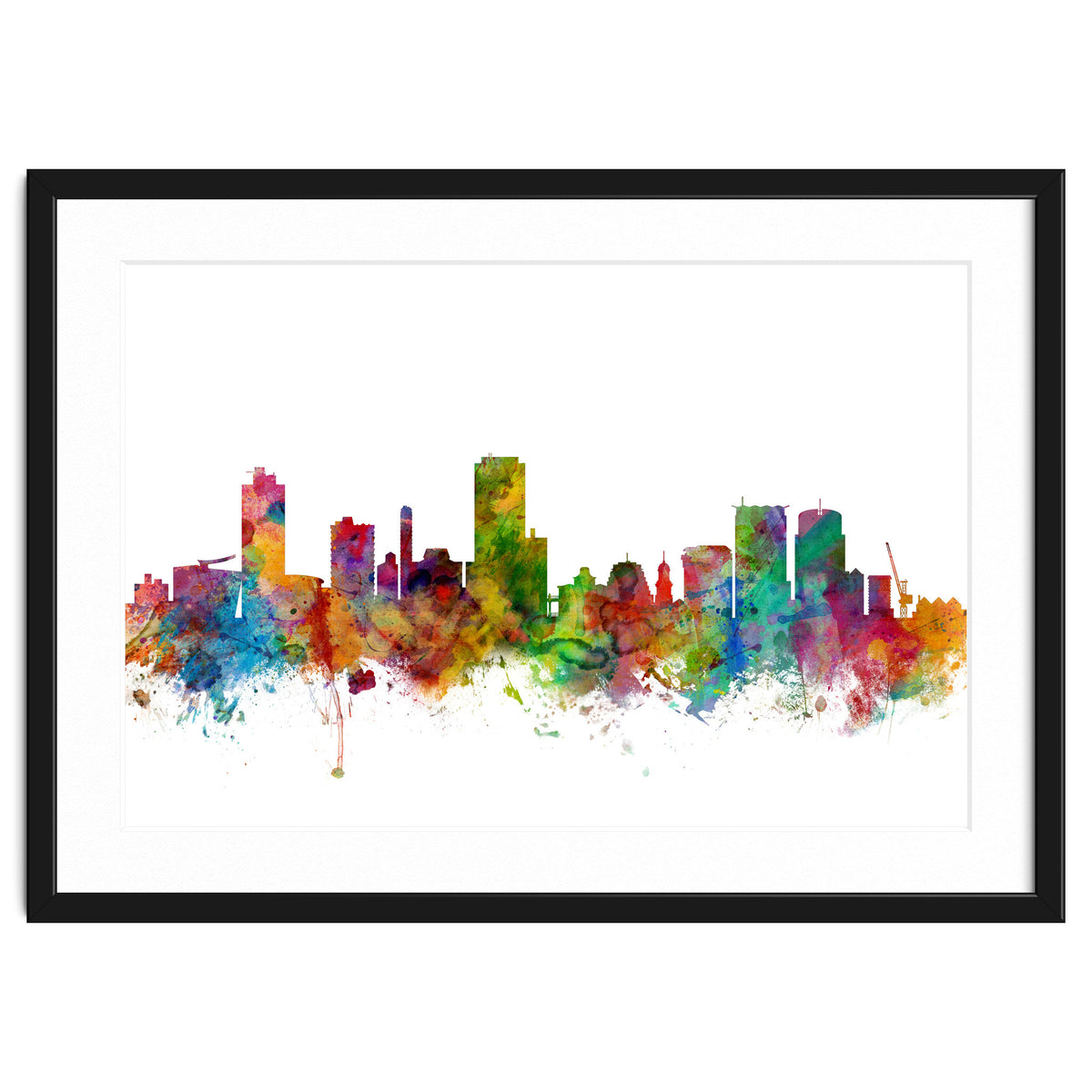 Wellington New Zealand Skyline