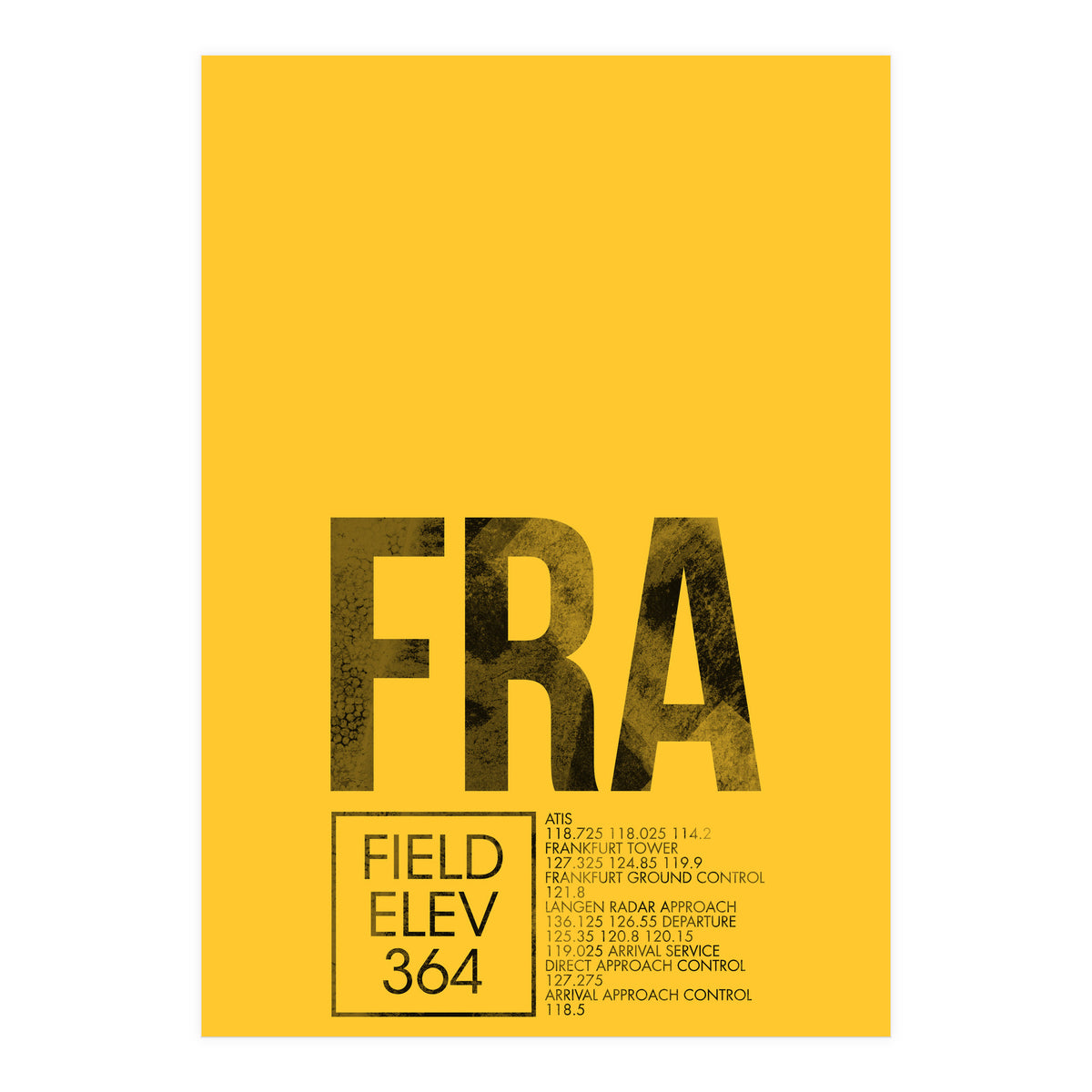 Frankfurt Airport Atc (Print Only)