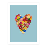 Heart Floral (Print Only) thumbnail