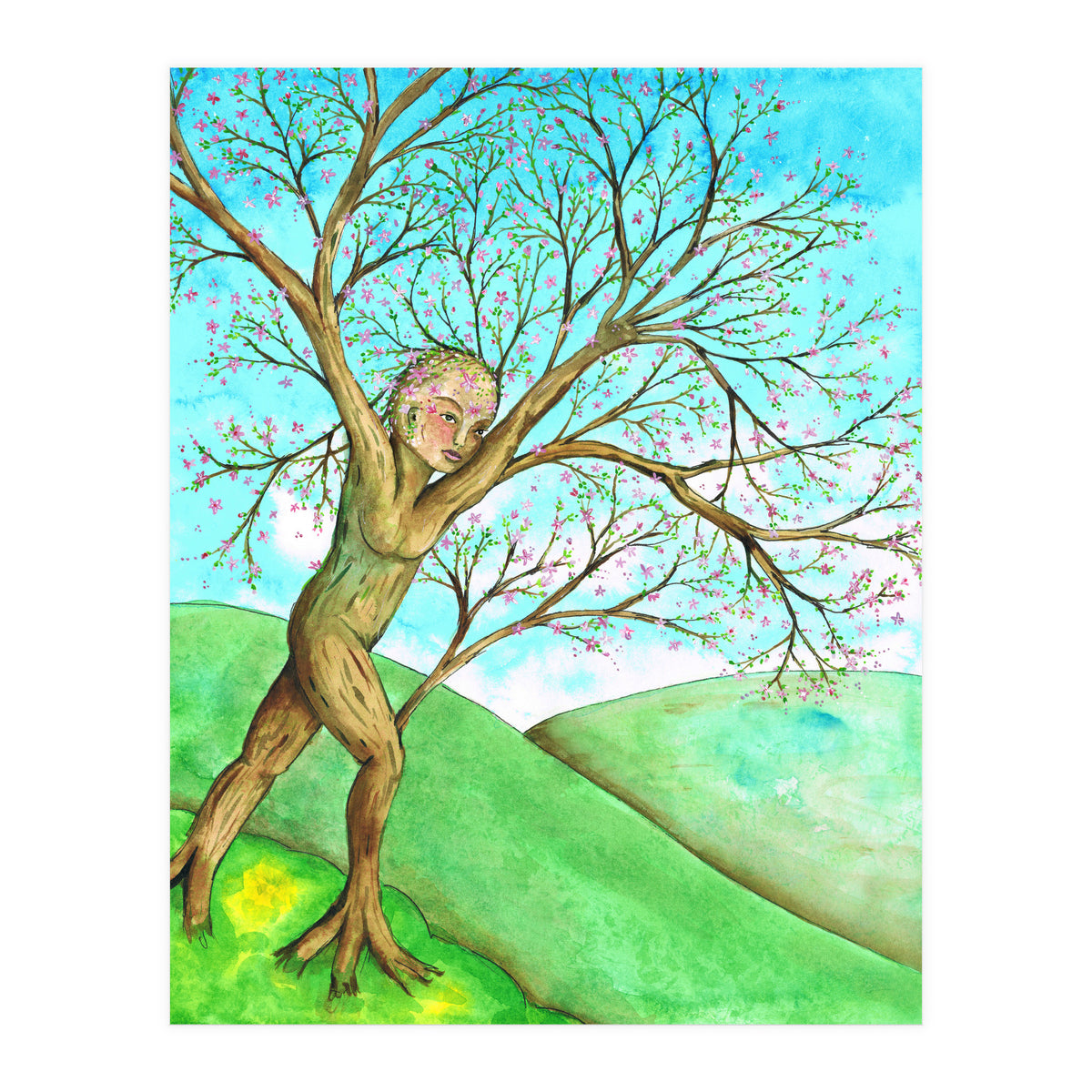 Spring dryad (Print Only)