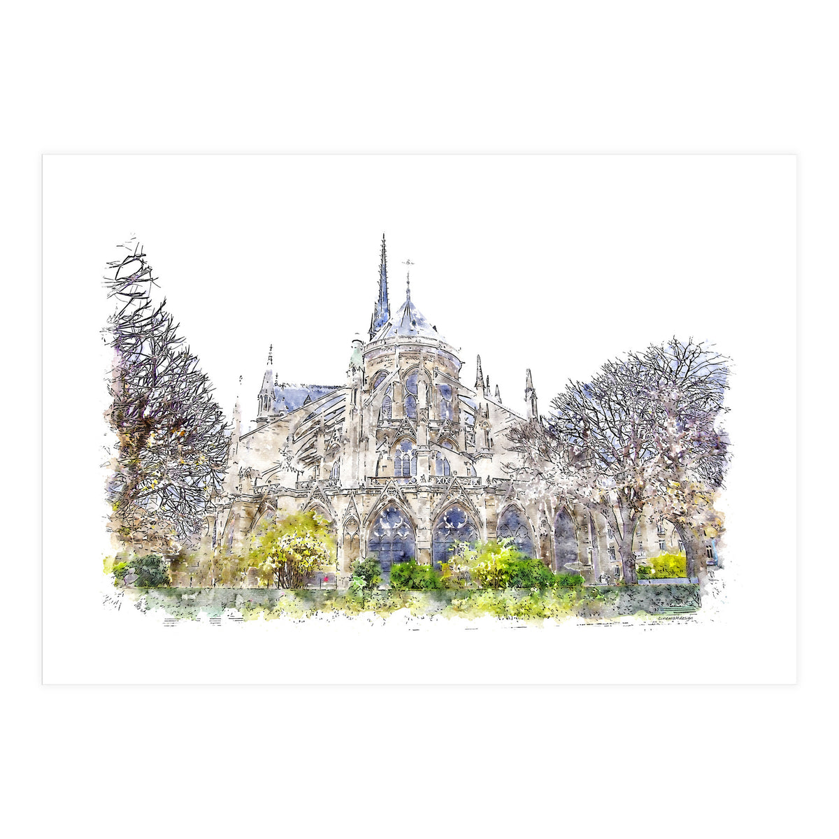 Notre-Dame de Paris (Print Only)