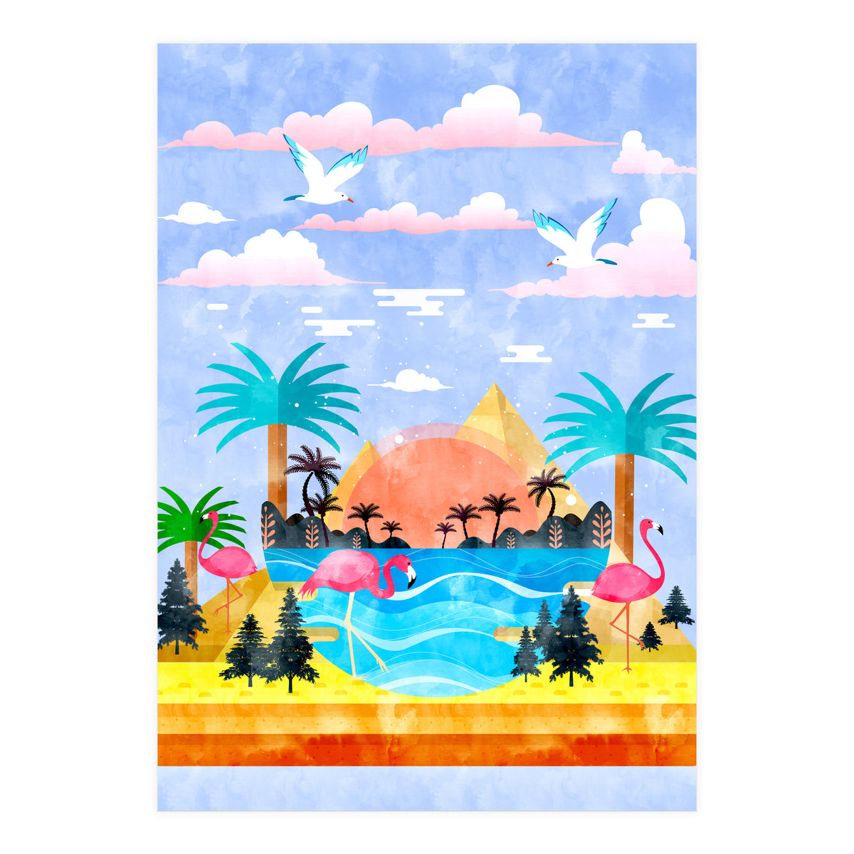 Oasis (Print Only)