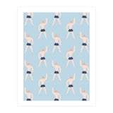 Swimming Boy Pattern (Print Only) thumbnail