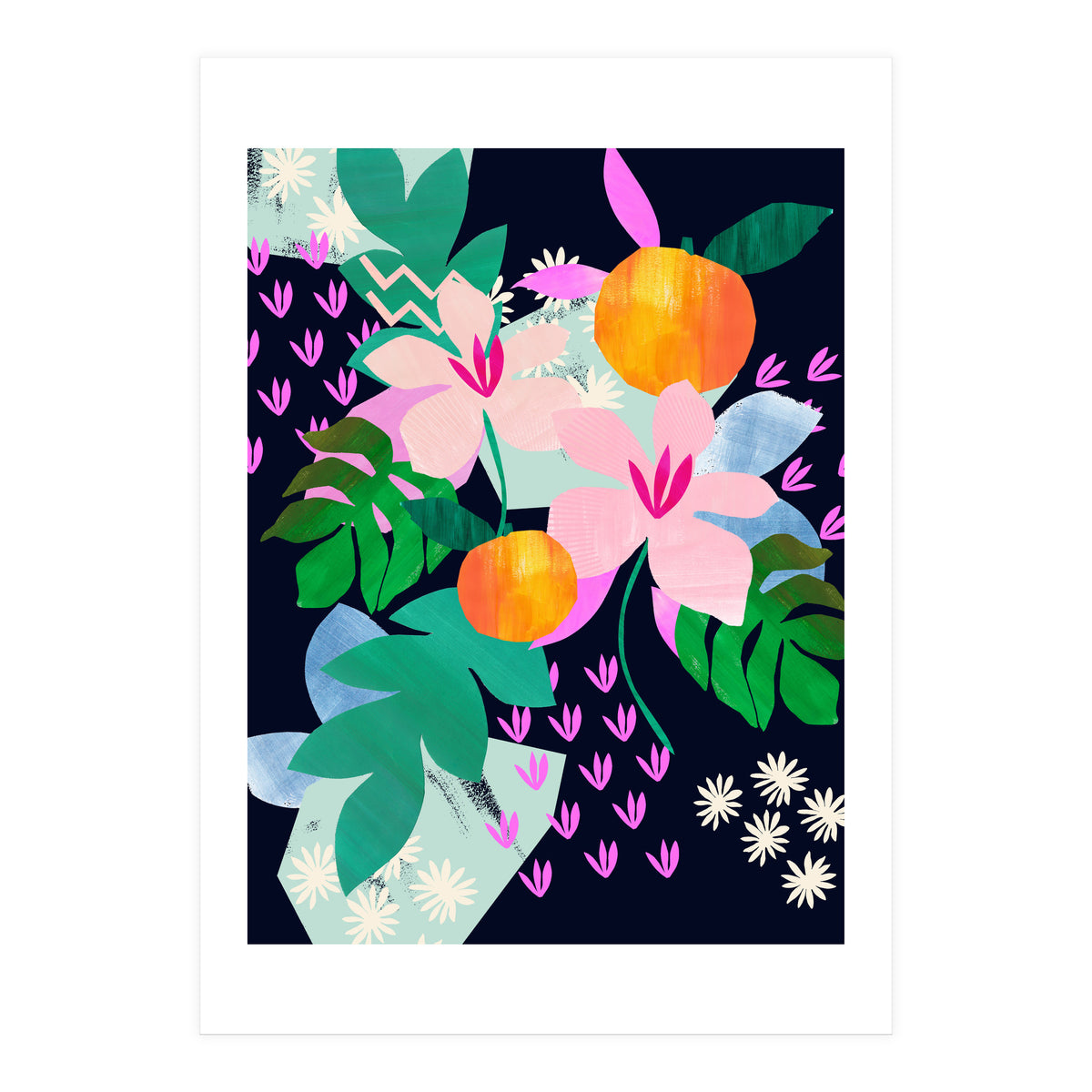 Orange tropical (Print Only)