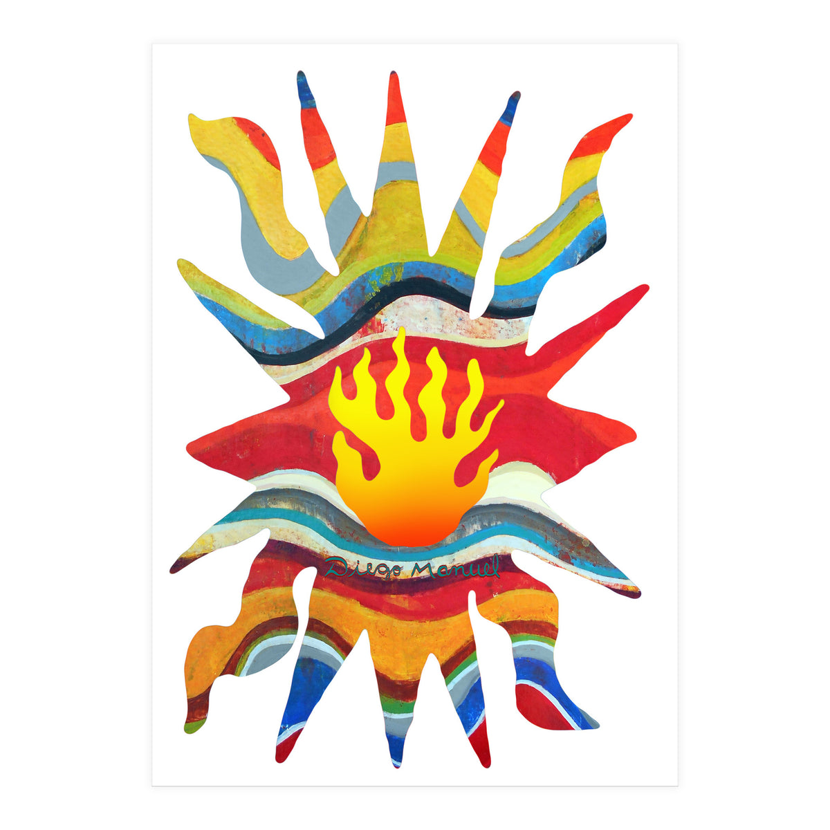 Fuego 32 Copia (Print Only)