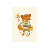 Fritz The Fruitforaging Fox (Print Only) thumbnail