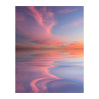 Pink and Blue Sunset (Print Only)