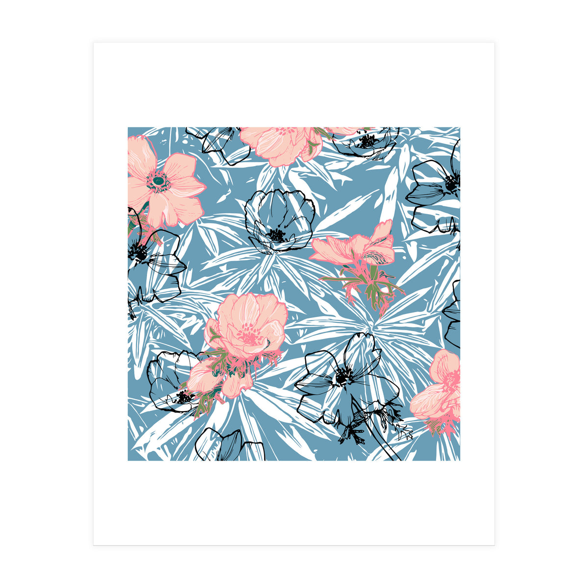 Backyard Palm (Print Only)