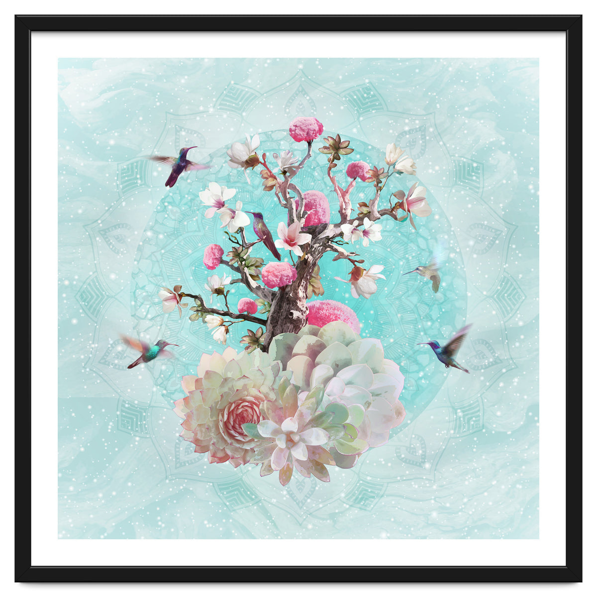 Floral Hummingbird
