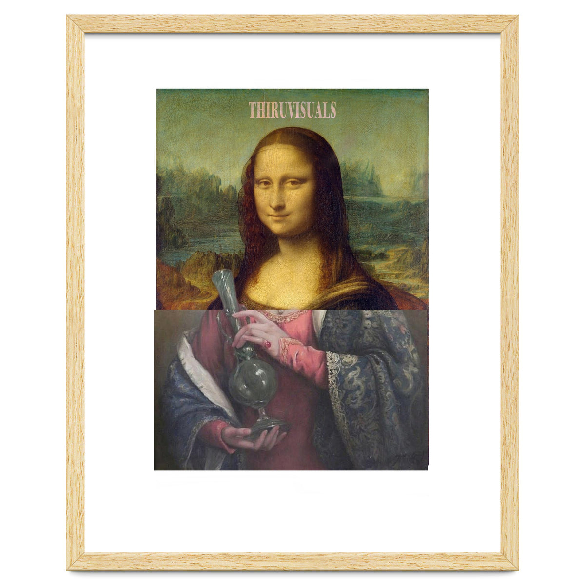 Mona Lisa with the Bong