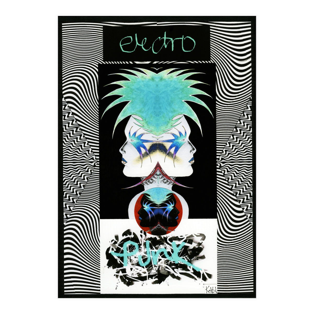 Warpaint: Punk Turquoise (Print Only)