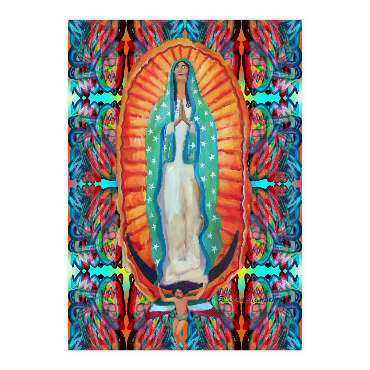 Virgen De Guadalupe 3 (Print Only)