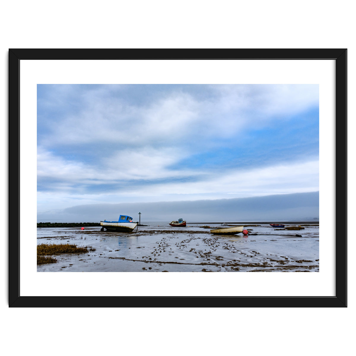 Moored Boats, Morecambe Bay
