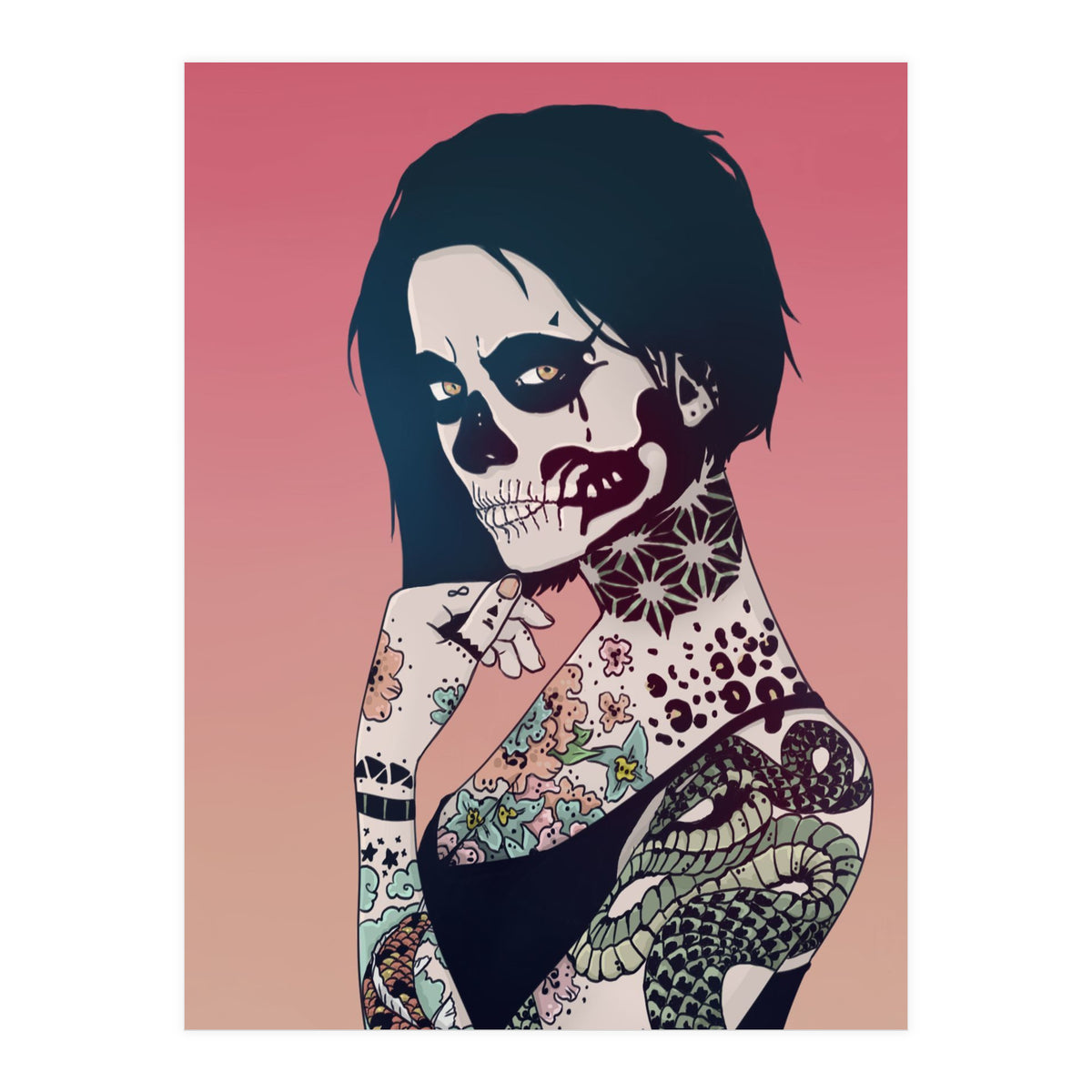 Snake Lady (Print Only)