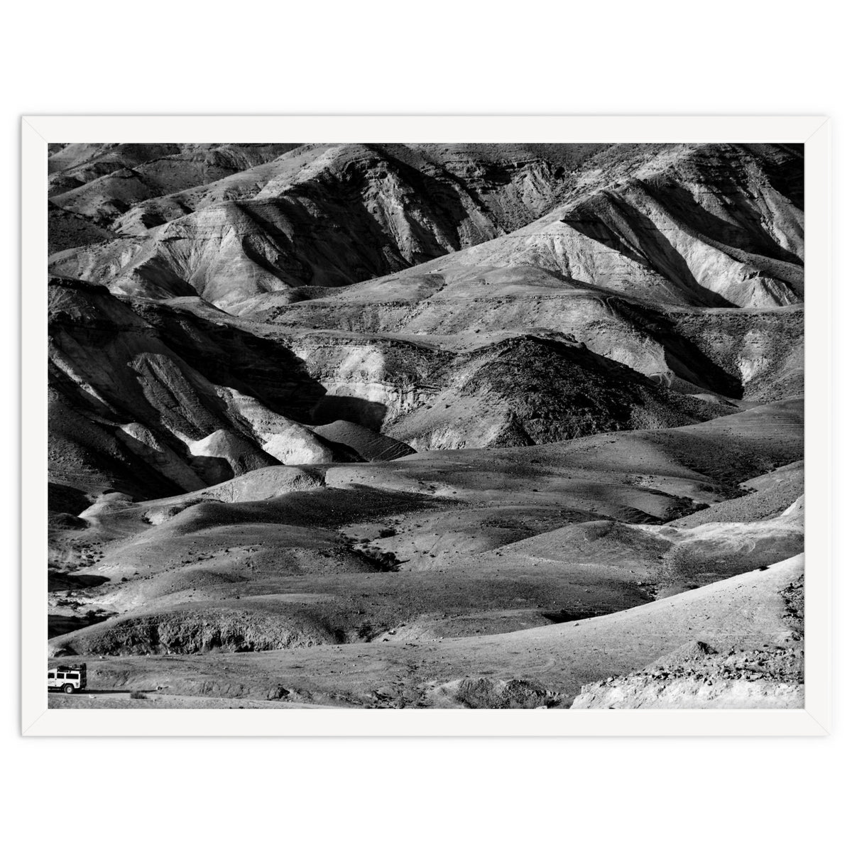 Driving across the Judean Desert