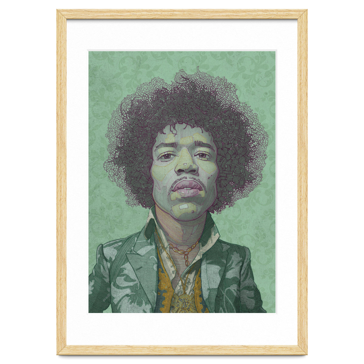 Hendrix Illustration