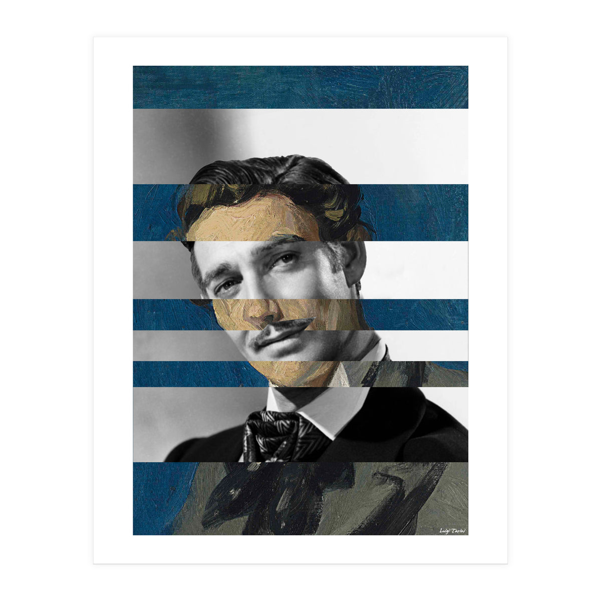 Picasso's Portrait Of Renart & Clark Gable (Print Only)