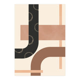 Mid Century Lines Geometric Lines (Print Only) thumbnail