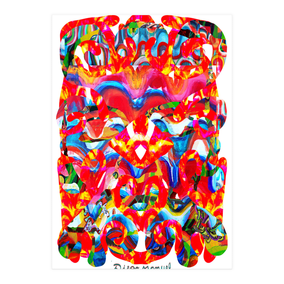 Pop Abstract Asimetrico 32 Copia (Print Only)