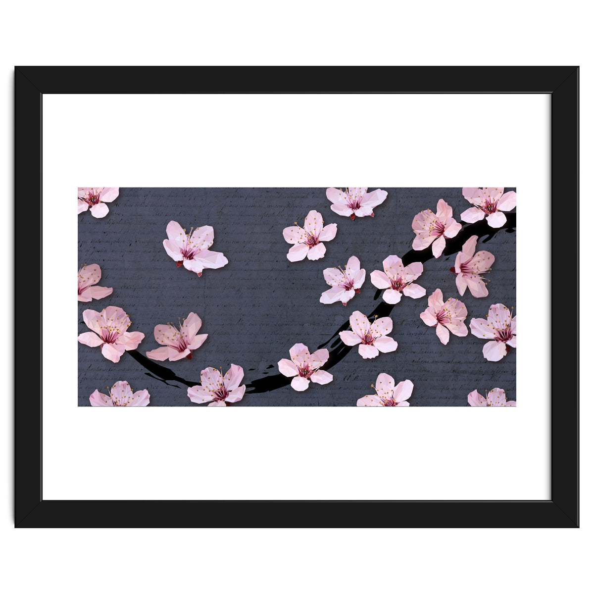 Triangulated Cherry Blossoms