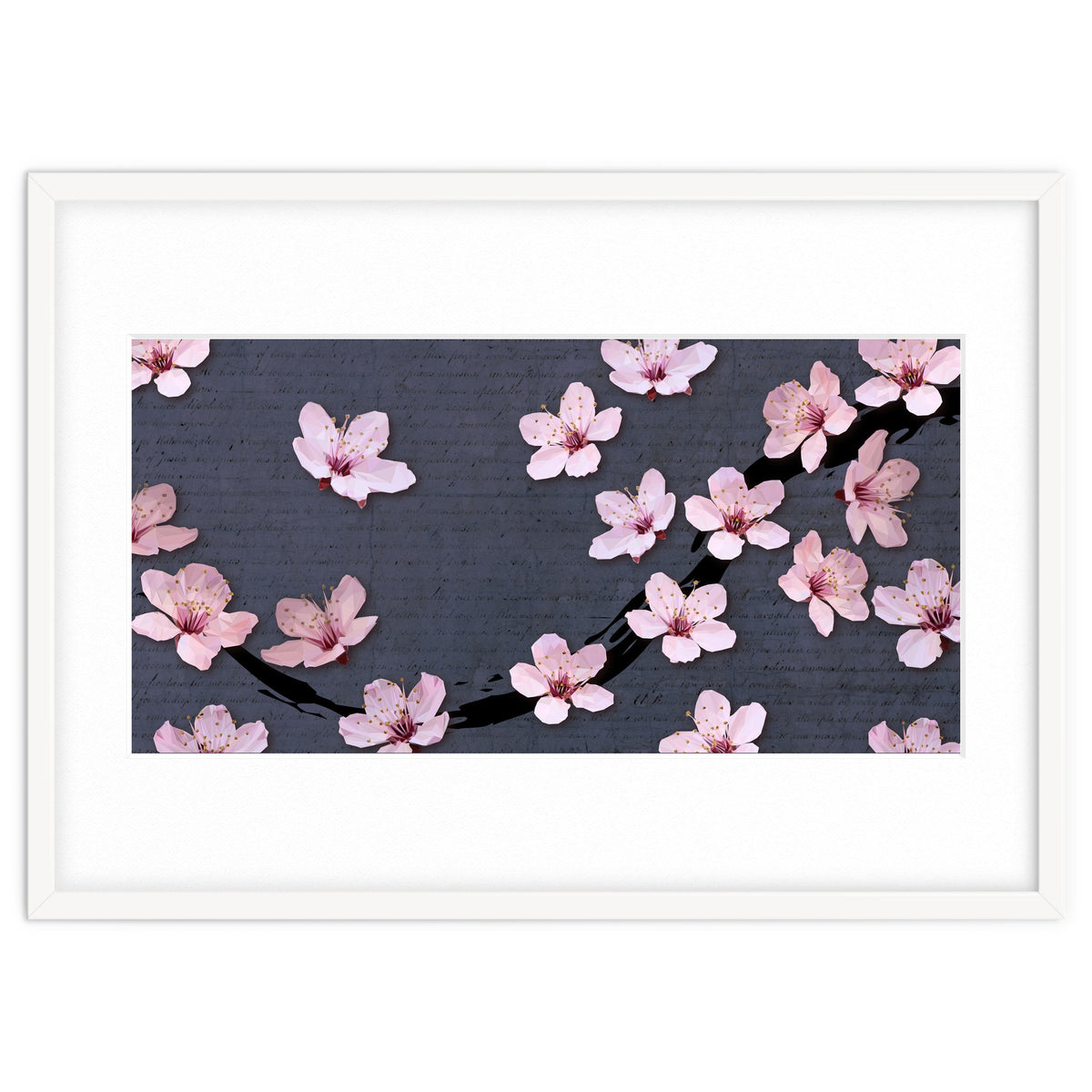 Triangulated Cherry Blossoms