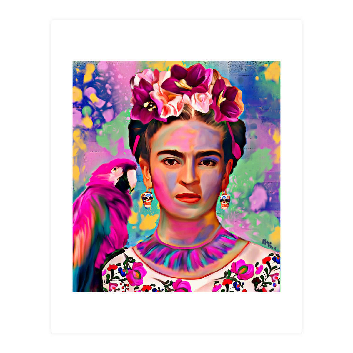 Tribute to Frida Khalo (Print Only)