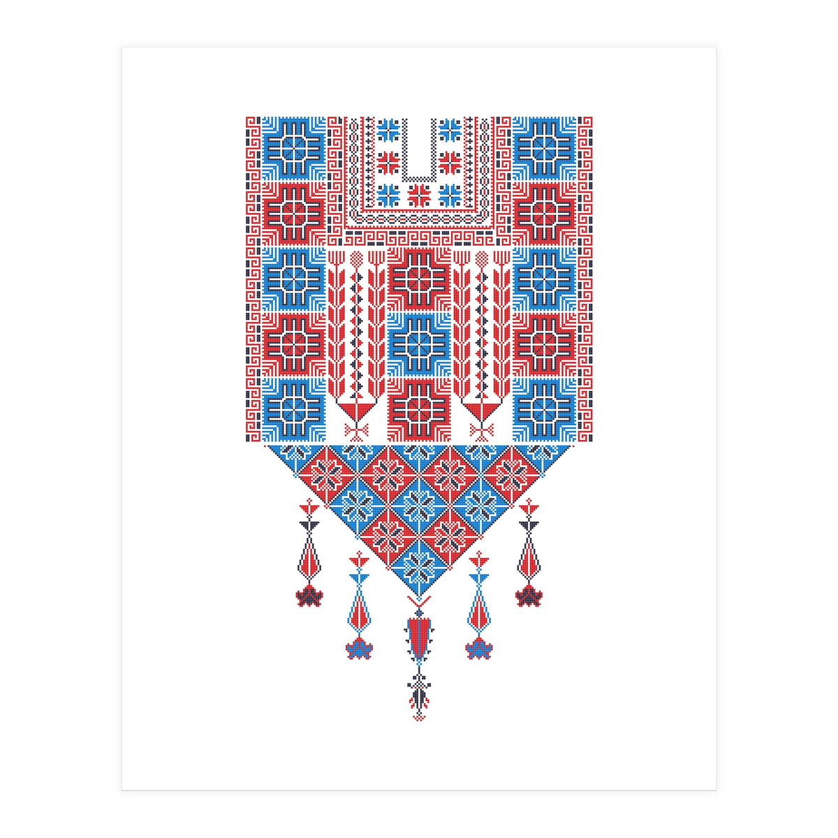 Tatreez Ornament 7 (Print Only)