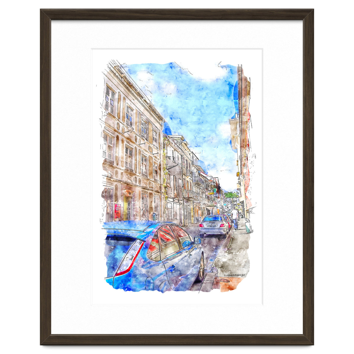 Street of Fort-de-France