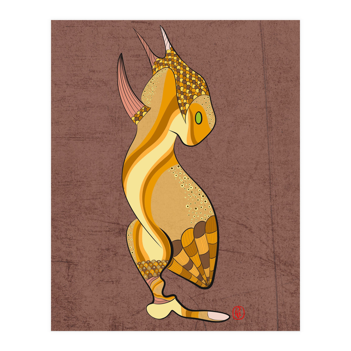 Horned Beast (Print Only)