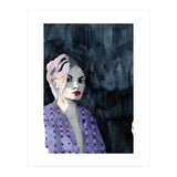 Untitled #25 - Woman in purple (Print Only) thumbnail