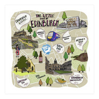 The Little Map of Edinburgh (Print Only)