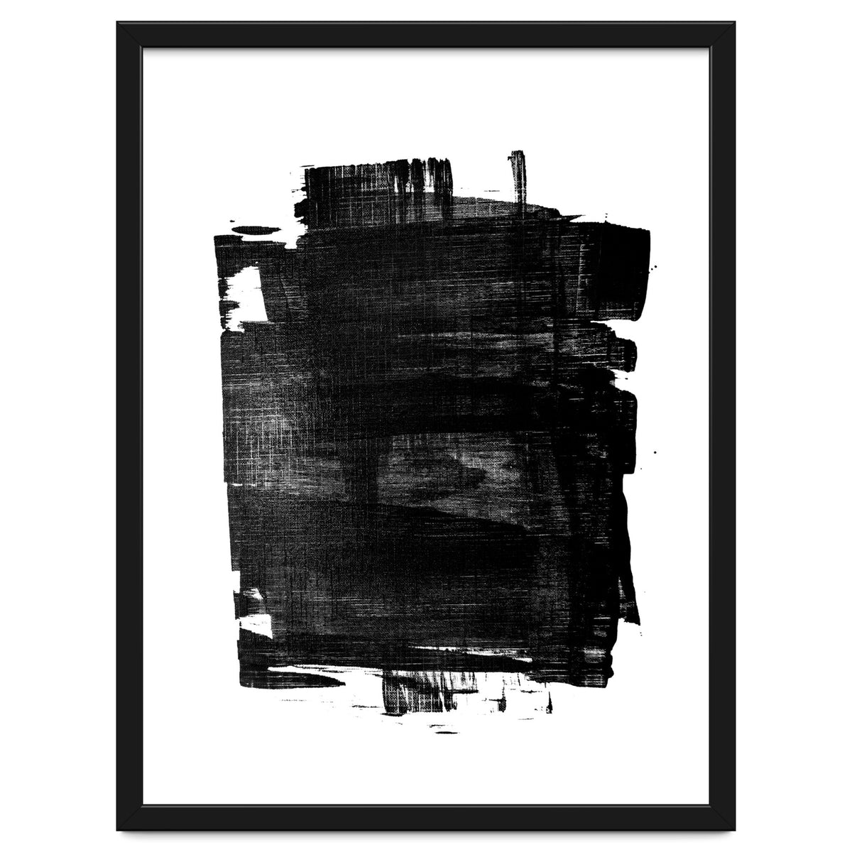 Minimalist Textured Brushstroke Art #1