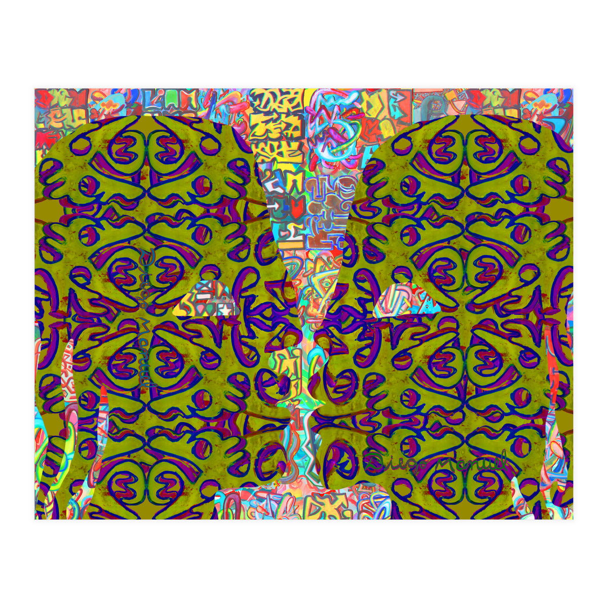 Abstracto Pop Nuevo B12 (Print Only)