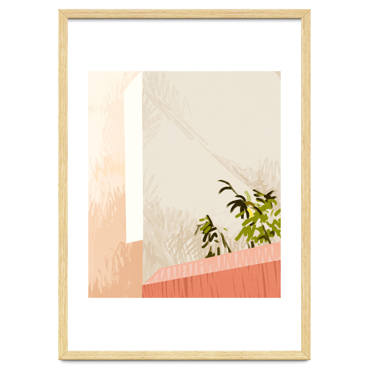 Lazy Afternoon #Abstract Digital Plants Grow