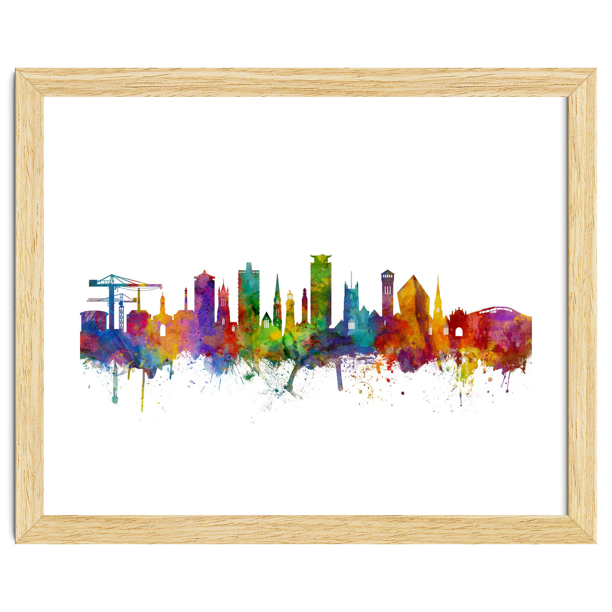 Plymouth England Skyline