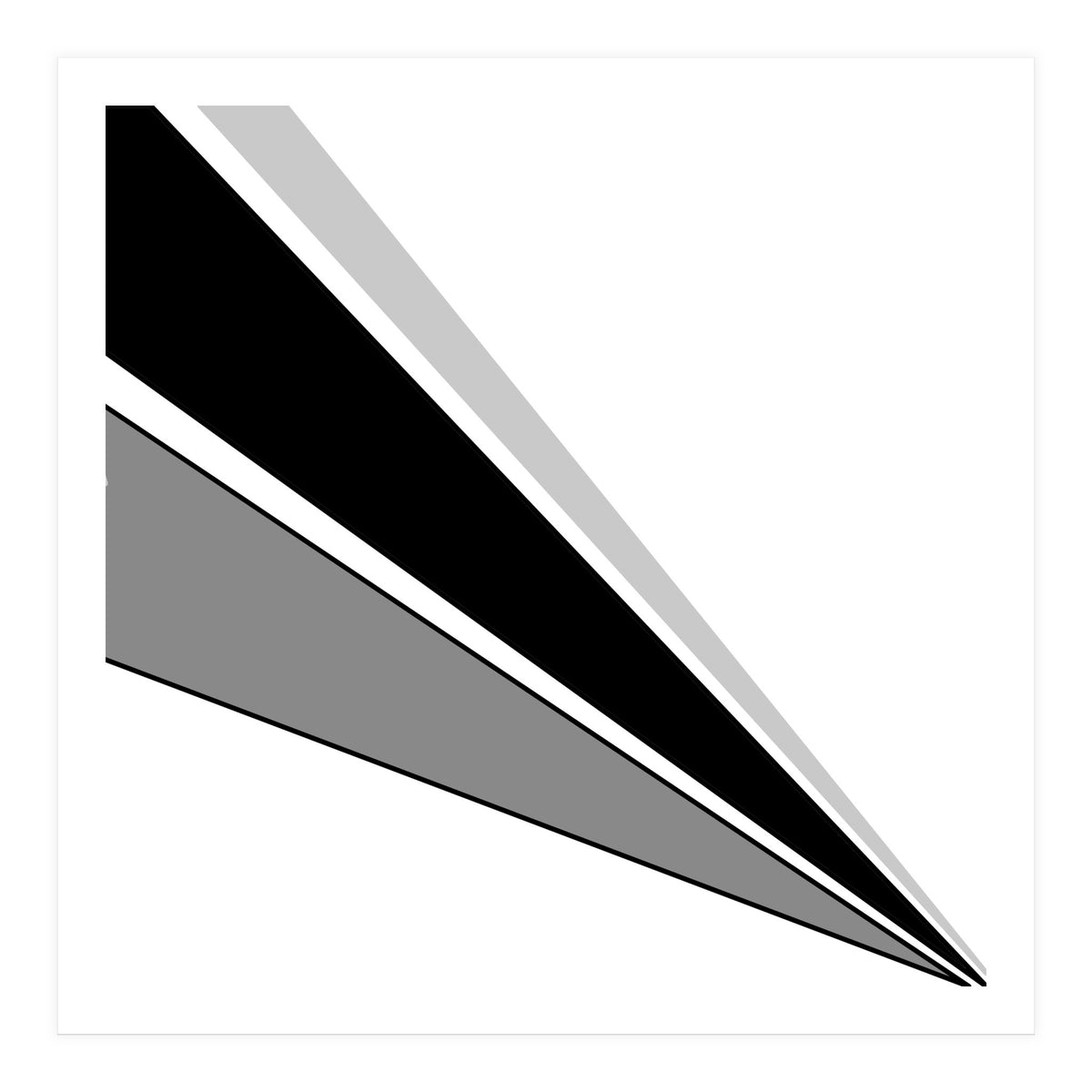 Black And White Escape (Print Only)