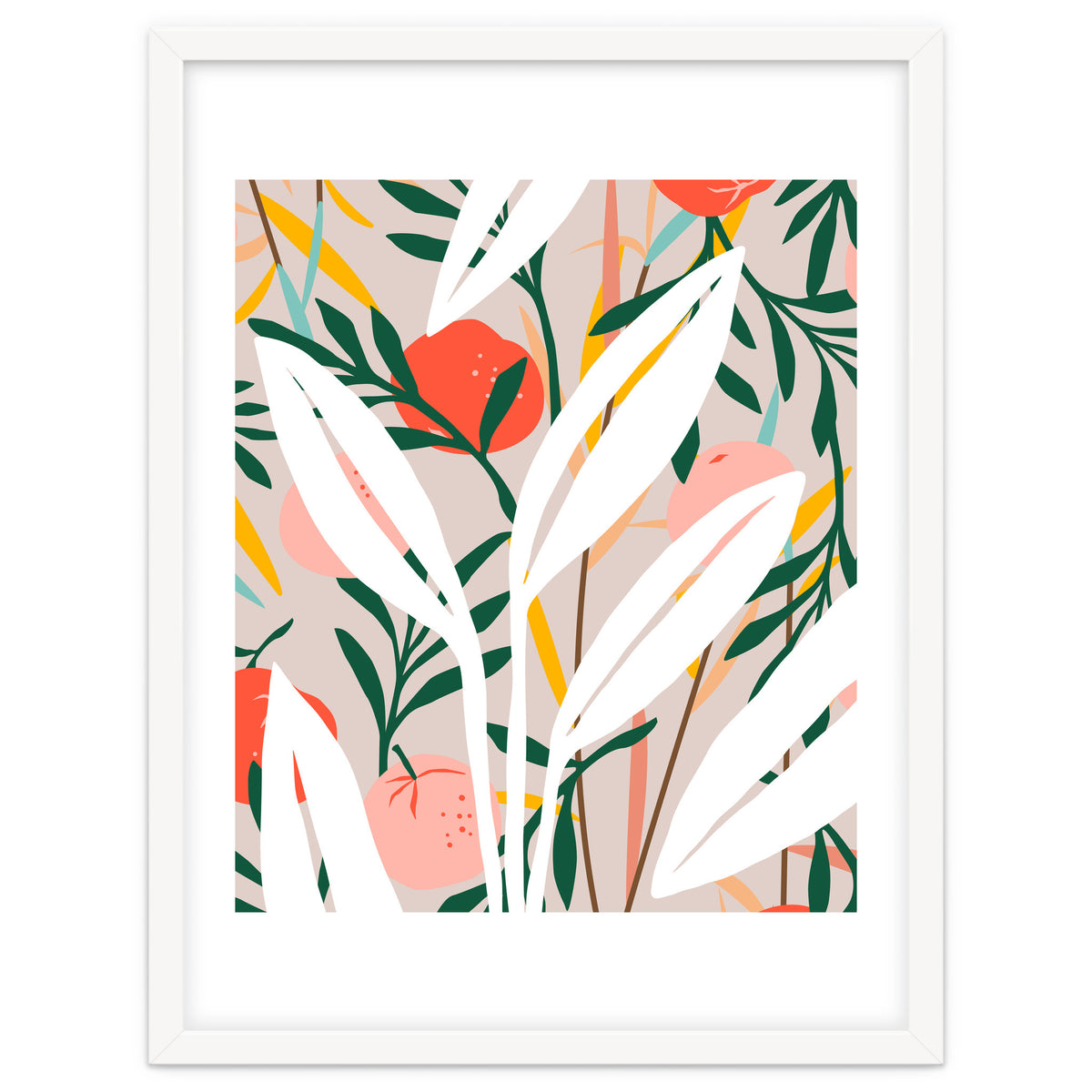 Abstract Plant Blush