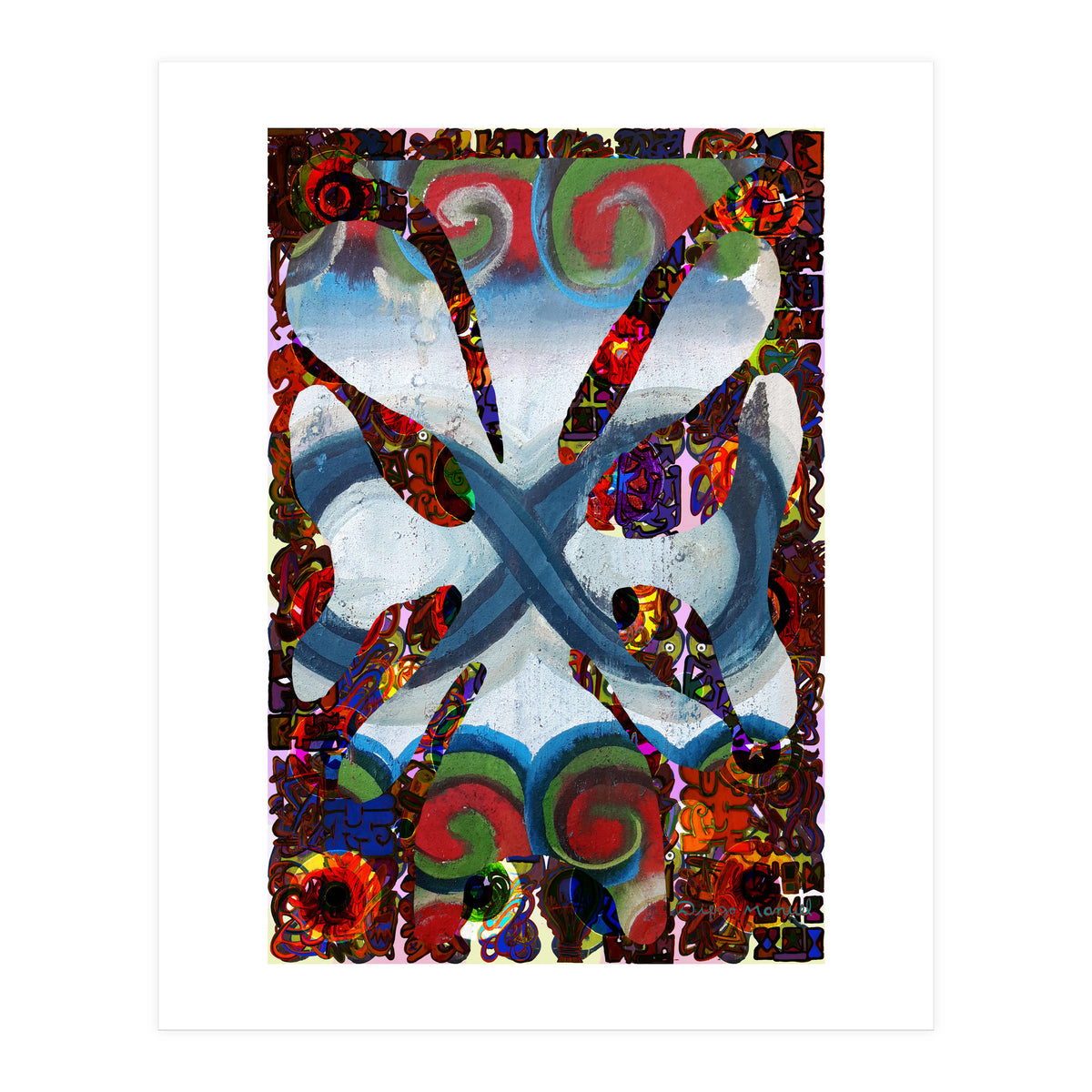 Pop Abstract 2023 Tapiz 30 (Print Only)