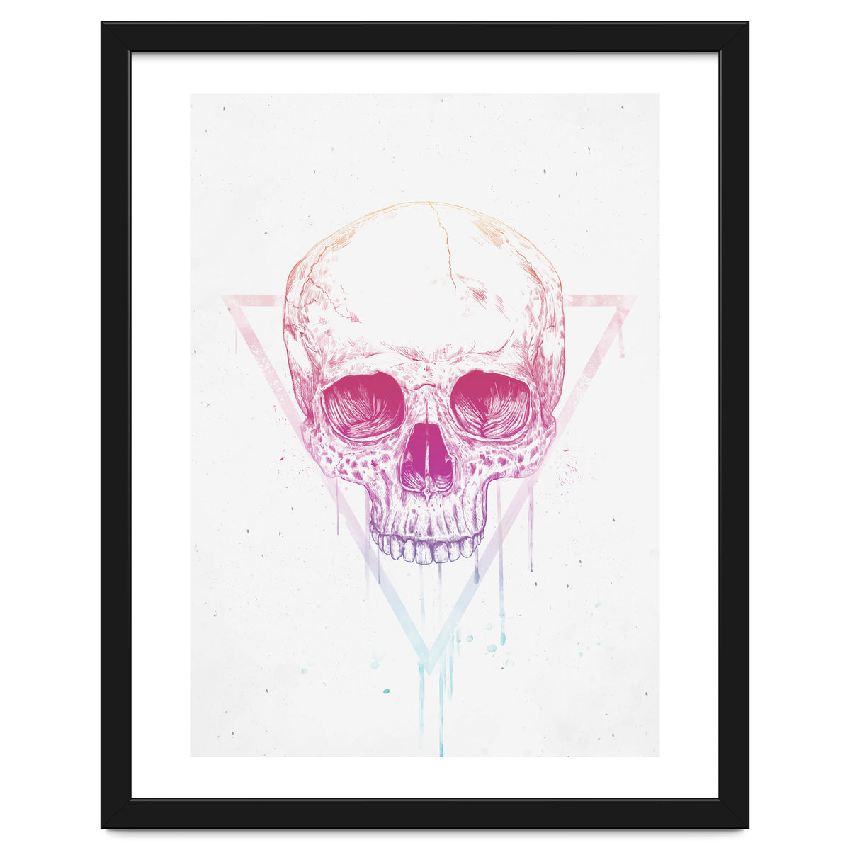 Skull In Triangle
