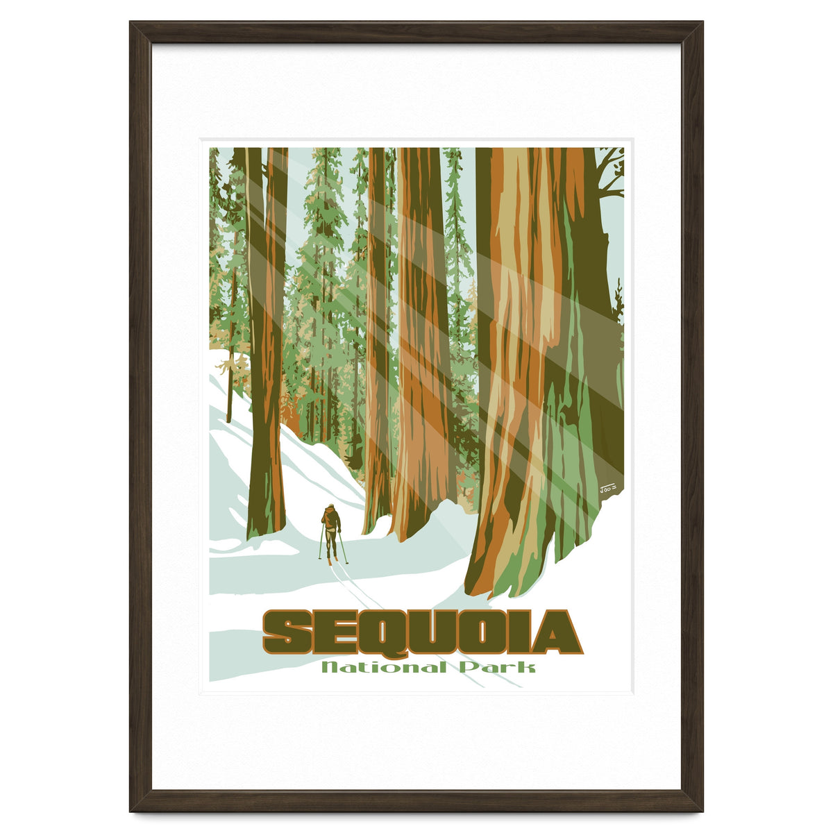 Sequoia National Park Poster