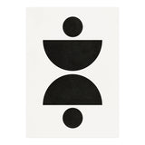 ABSTRACT AND GEOMETRIC SHAPES 02BW (Print Only) thumbnail