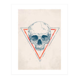 Skull In Triangles Ii (Print Only) thumbnail